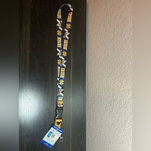 NOTRE DAME FIGHTING IRISH MICKEY MOUSE DISNEY LANYARD DETACHABLE BUCKLE WINCRAFT